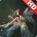 fairy girl wallpaper hd android application logo